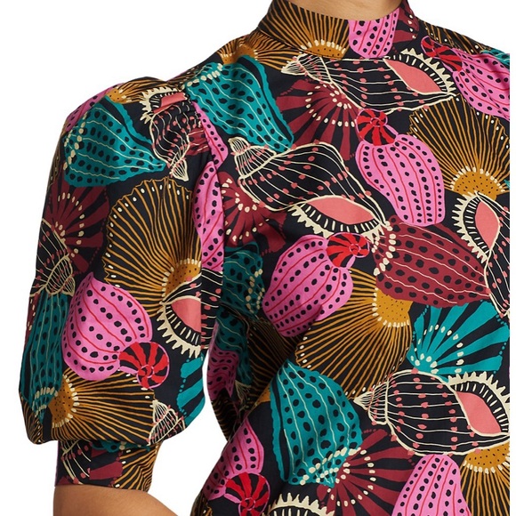 Farm Rio shell mix blouse - Picture 4 of 10